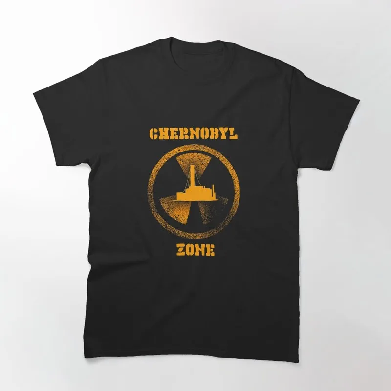 Chernobyl Exclusion Zone Nuclear Stalker T‑Shirt Gamer Gift Unisex Short Sleeve Tees Stalker Post‑Apocalyptic Graphic Streetwear