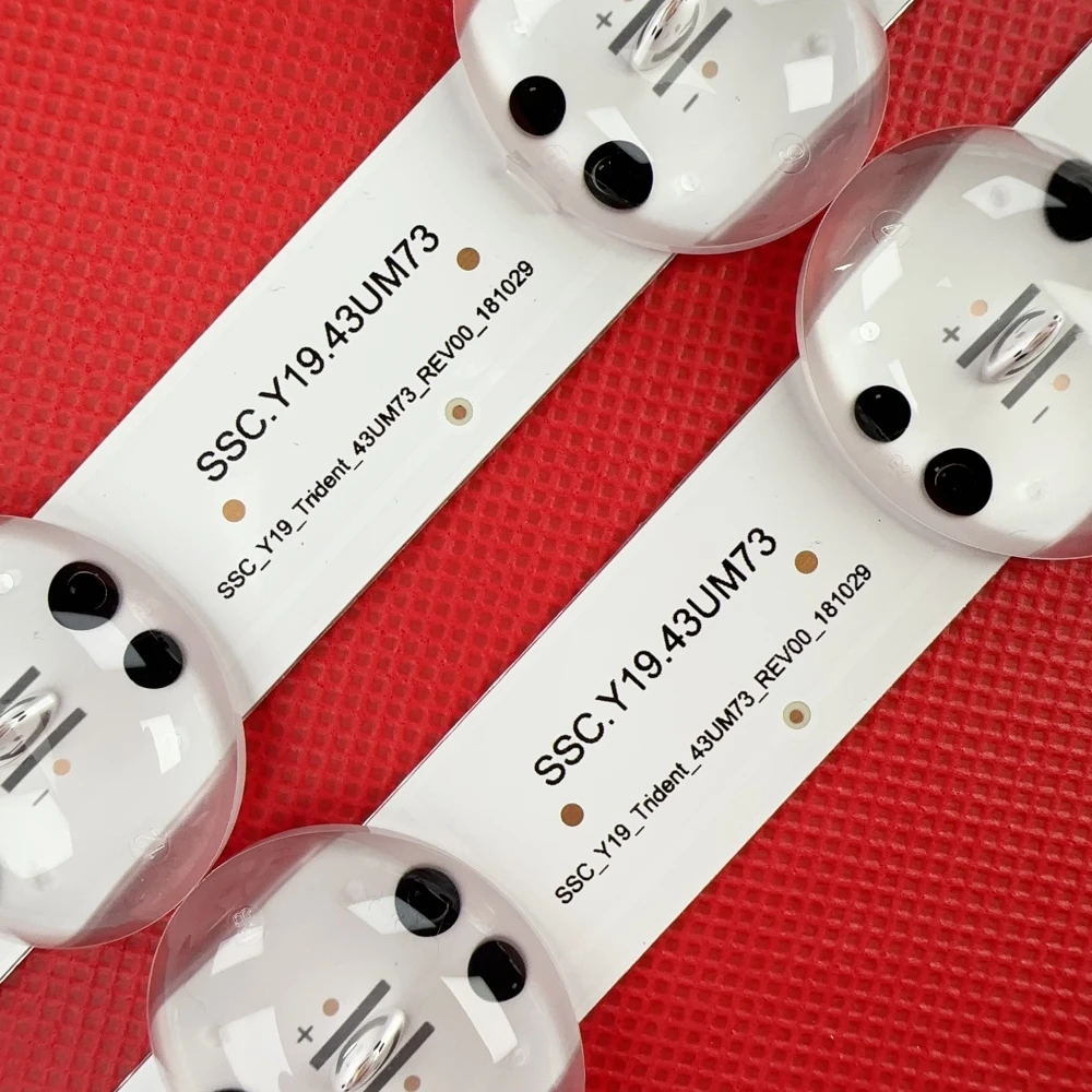 LED Backlight Strip For 43'' TV 43UM7340PVA 43UM4390PLC 43UM74006LB 43UM7450PLA 43UM7390PLC 43UM7400PLB 43UM7300PSA