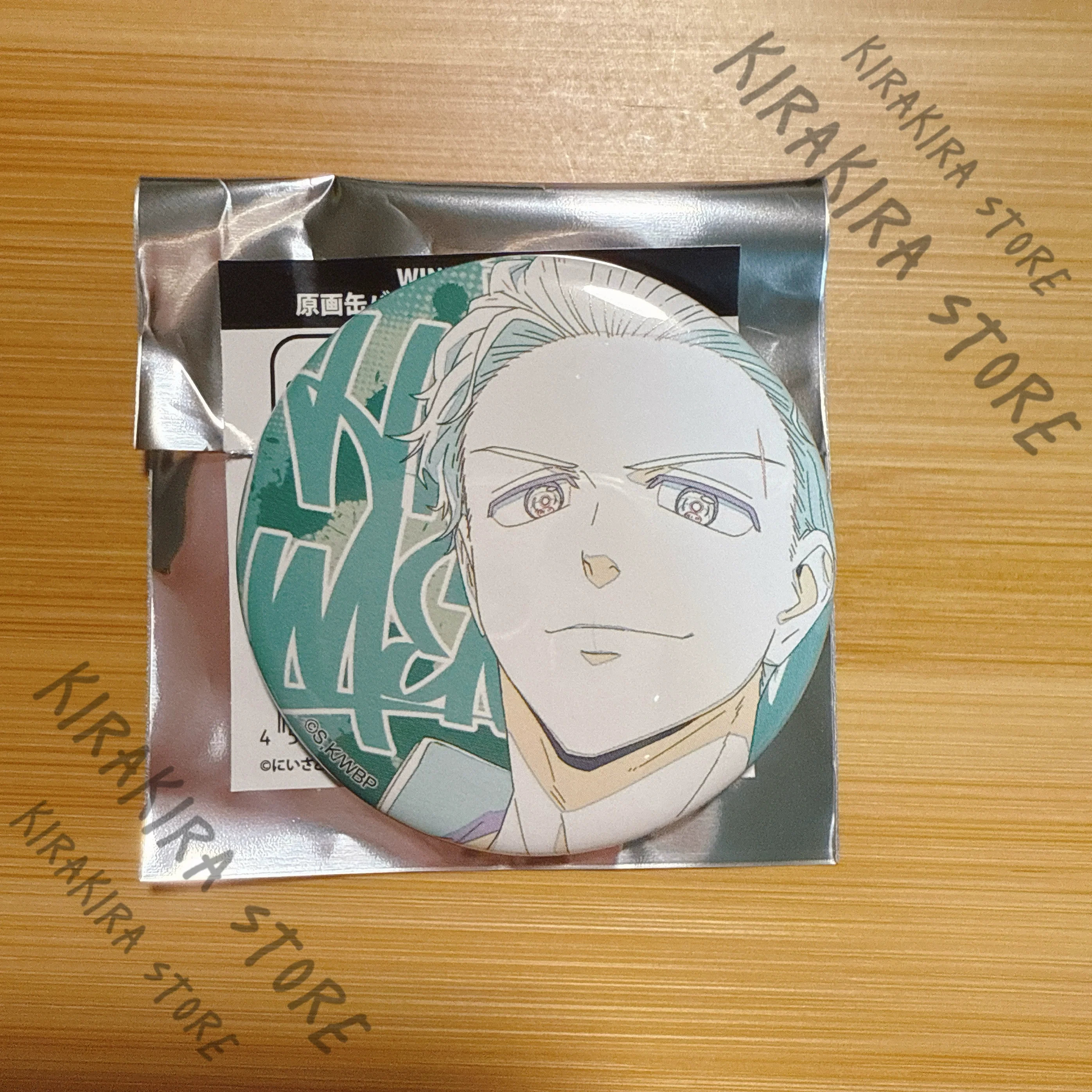 قواطع الرياح سوجيشيتا كيوتارو هيراجي توما صفيح شارة تأثيري شعار بروش سو هاياتو كيريو ميتسوكي زخرفة رسمية #5