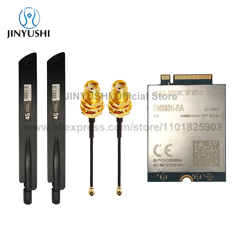

Quectel EM060K-EA LTE-A Cat 6 module M.2 B1 B3 B5 B7 B8 B20 B28 B32 B71 with GNSS For EMEA APAC Brazil