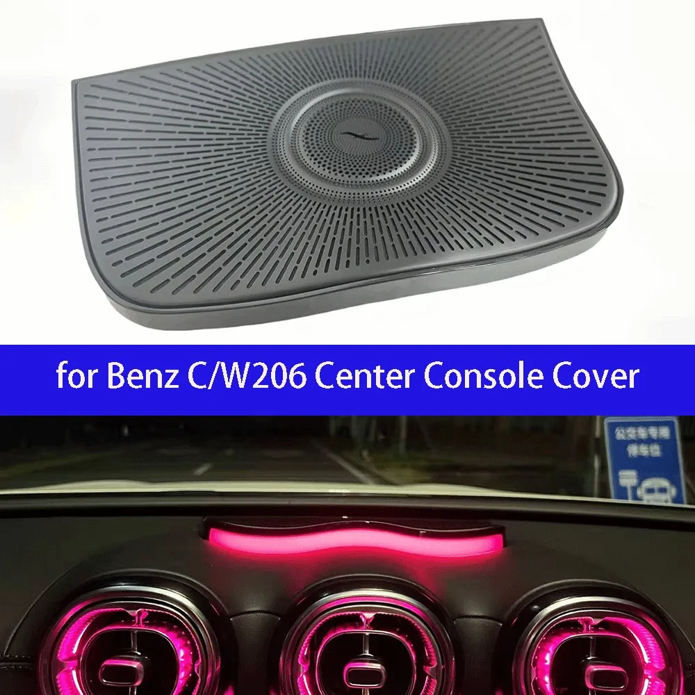 

LED 64 colors 22-25 models for new Mercedes-Benz C-Class W206 dark shadow central light instrument panel ambient light cover