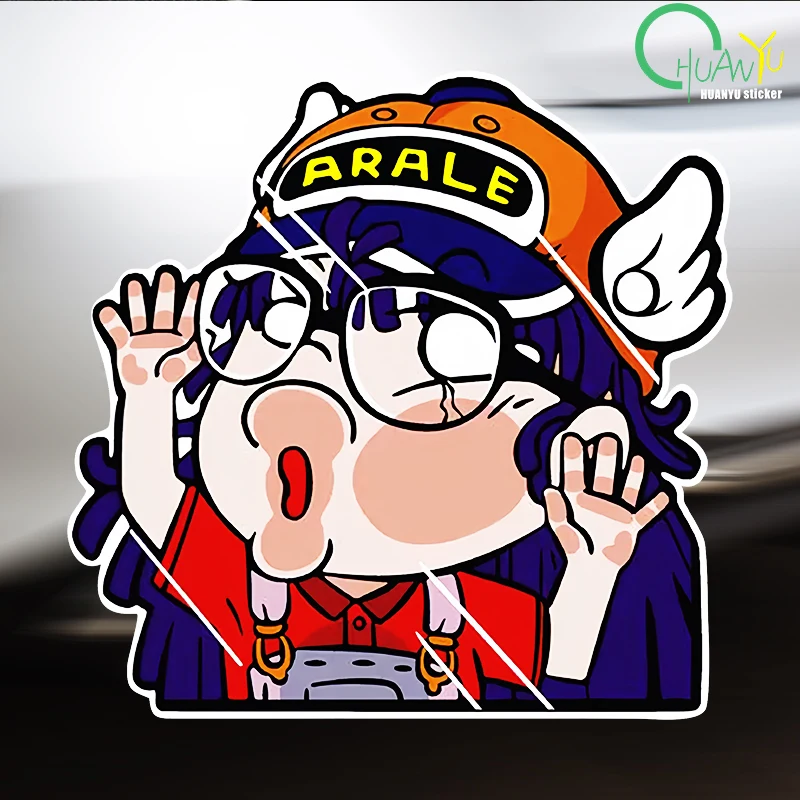 for Arale Fine Decal Vinyl Car Sticker Body Car Bumper Truck Camper Waterproof Sunscreen Decals Custom Printing