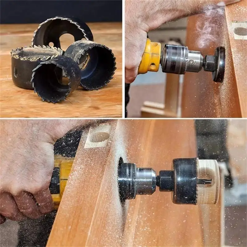 

A2BE Essential 18pcs 19-127mm Steel Hole for Home Improvement and Crafting