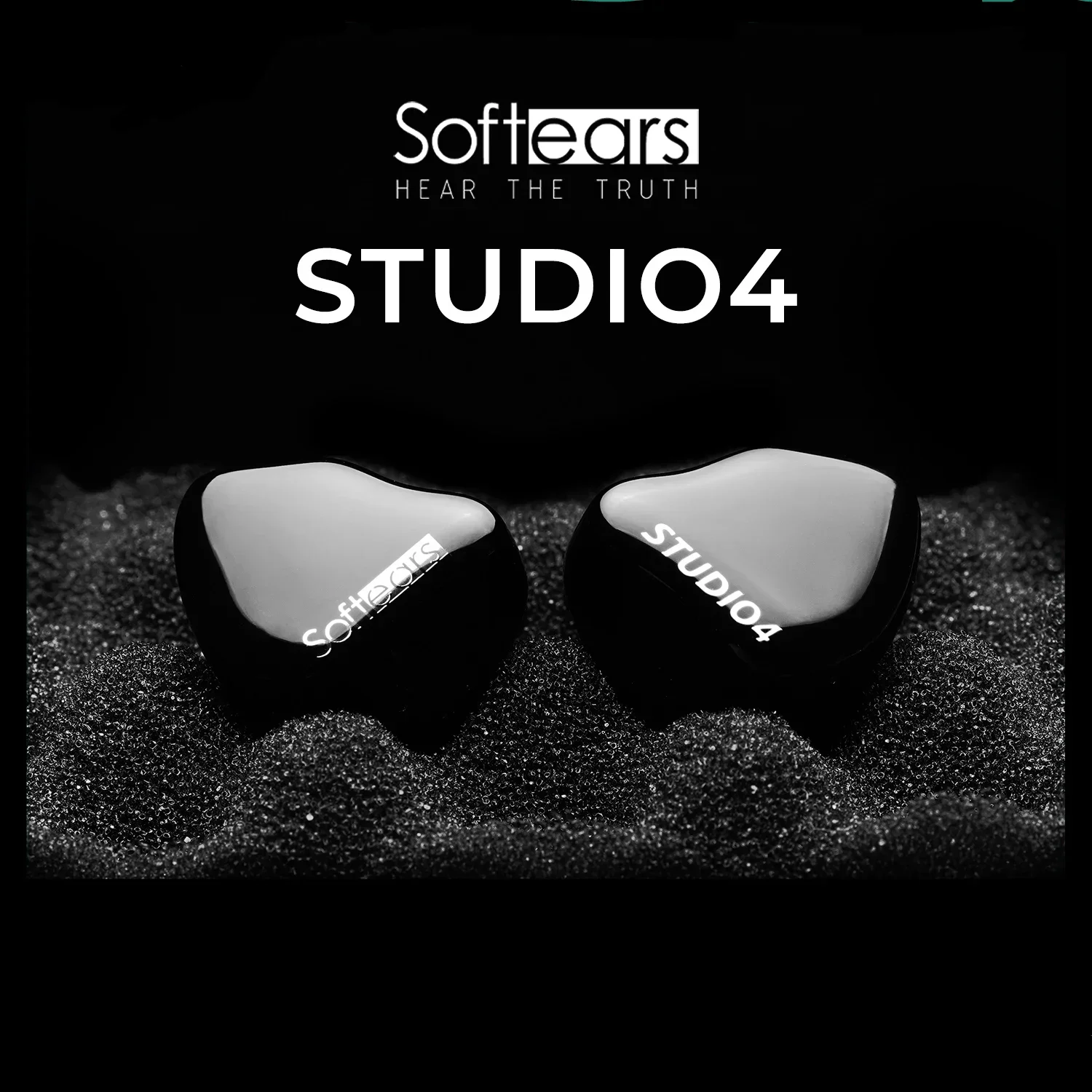 Softears Studio Series Studio4 4 BA Driver Monitores intrauditivos Auriculares 4 conductores Crossover de 3 vías IEM HiFi profesionales