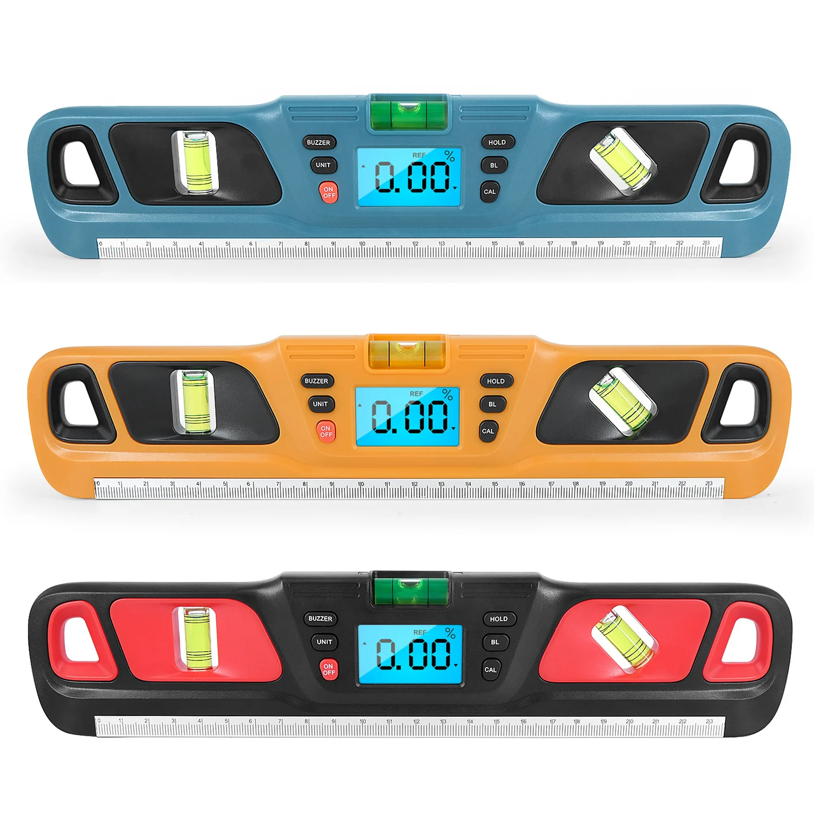HW-200 Digital Inclinometer, Multi-functional Electronic Angle Ruler & Slope Measuring Gauge