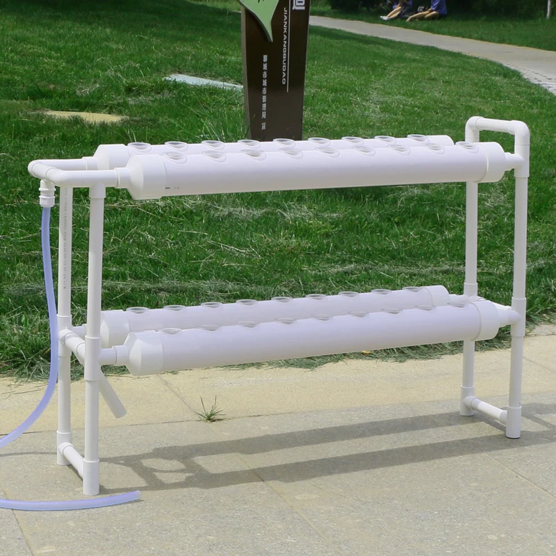 زراعة بدون تربة زراعة أنبوب الزراعة المائية رف زراعة الخضروات معدات الزراعة المائية 36 حفرة