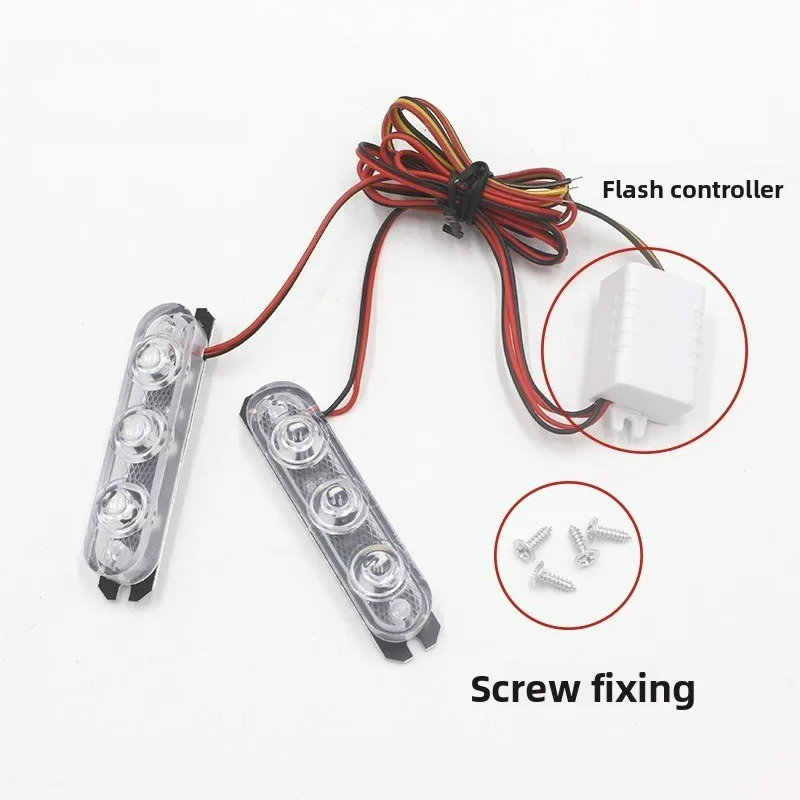 

12 В Янтарный Синий Красный Автомобиль Мотоцикл Страбоскопы безопасности для 6/4 светодиодных полицейских аварийных предупредительных стробоскопов Бар