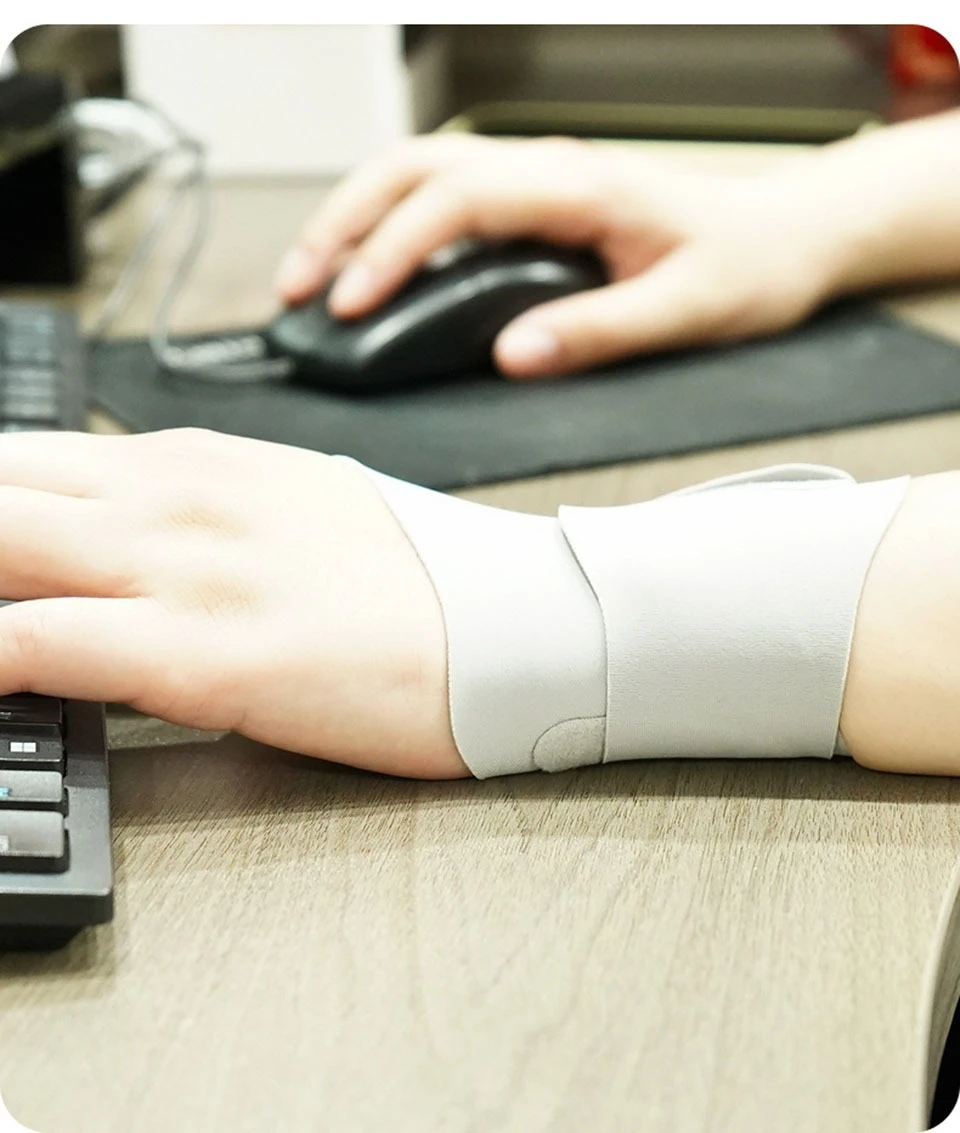 AOLIKES Ultradünne und weiche Handgelenkbandage für Männer und Frauen, verstellbare Handgelenkstütze für Basketball, Tennis, Badminton – Detail 17
