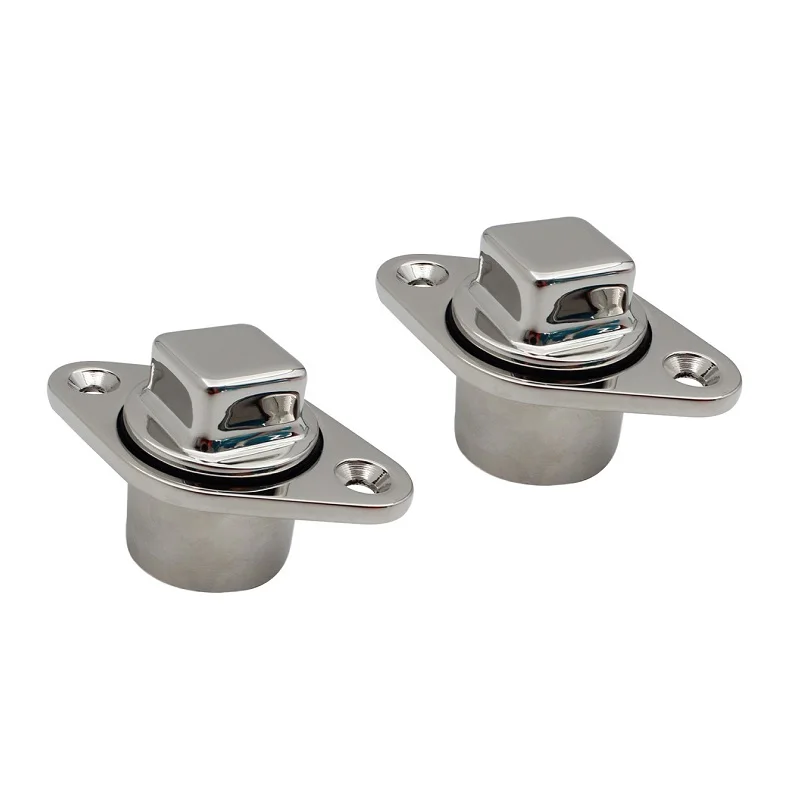 

2pcs Drain Plug In Marine Stainless Steel 316 Diamond Boat Gar Board For Yacht Accessories