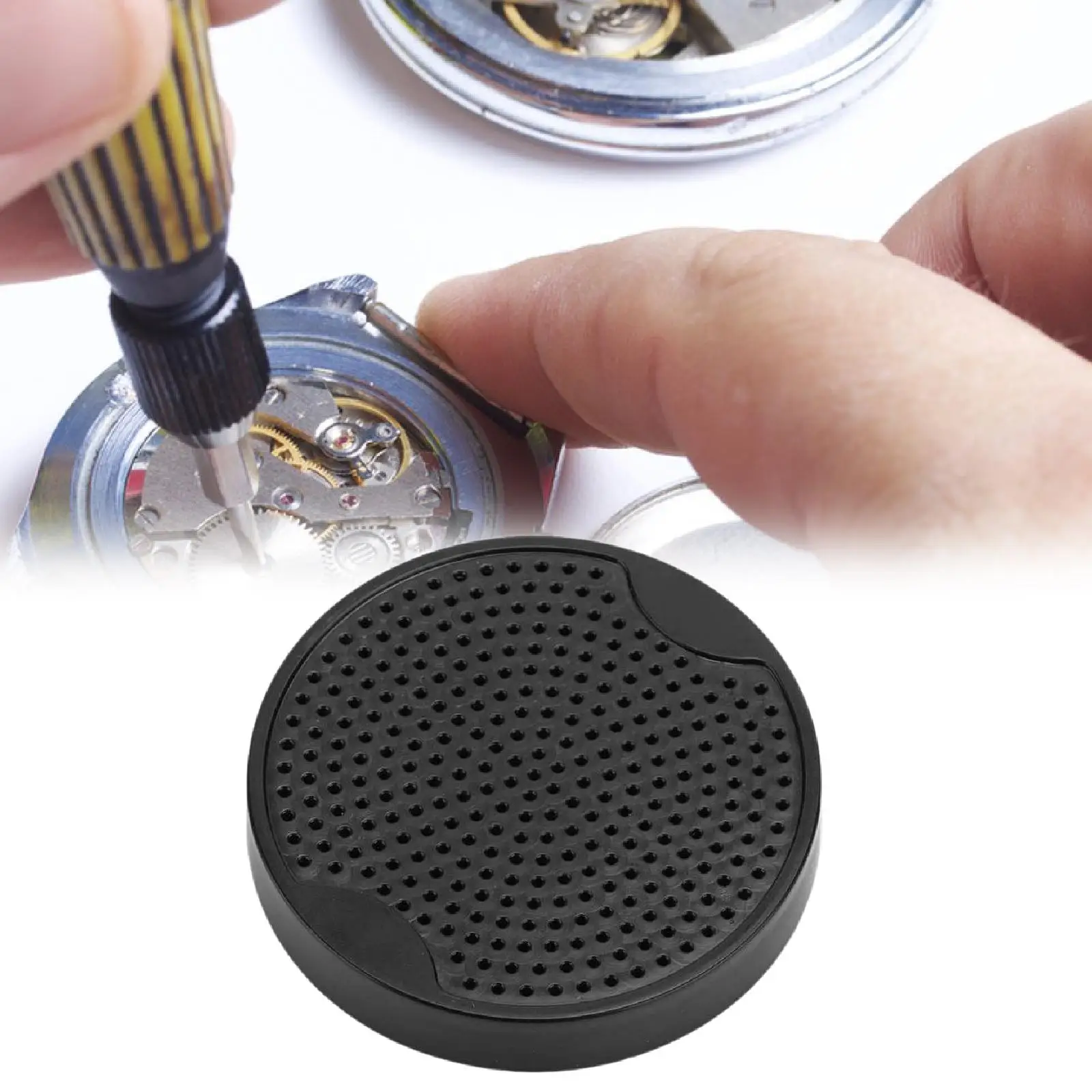 Watch Dial Support Plate Holder Repairing Accessory Professional Watchmakers Watch Repair Desktop Tray Watch Dial Base