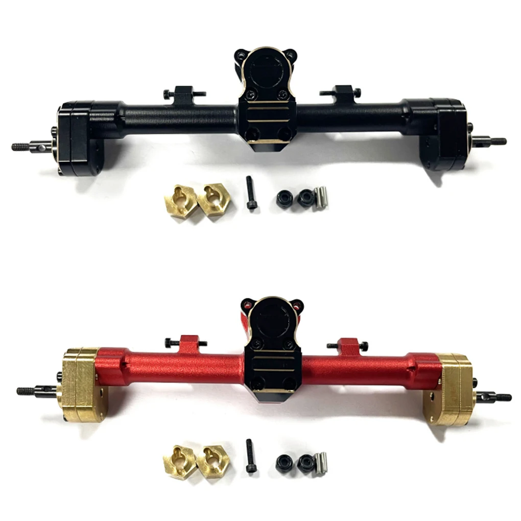 Aluminum Alloy 1/24 Rear Axle RC Upgrade Part 1pcs Upgrade Enhances Rc Rear Axle For Axial Scx24 RC Car Part RC Car