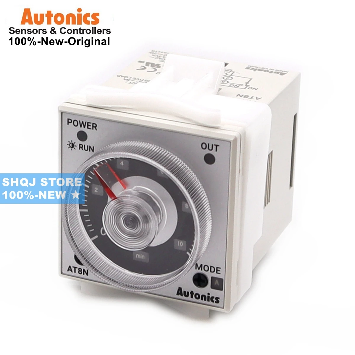 Autonics 100%-NEW AT8N 100-240VAC 24-240VDC TIME RELAY Original