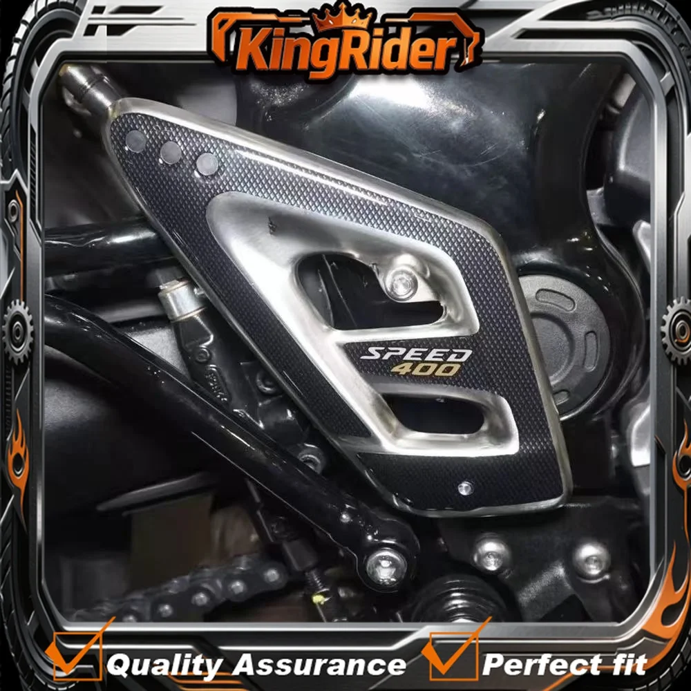 

【Quality】3D Sticker Heel Pad Decorative Sticker for Speed400 and Scrambler400X Motorcycles