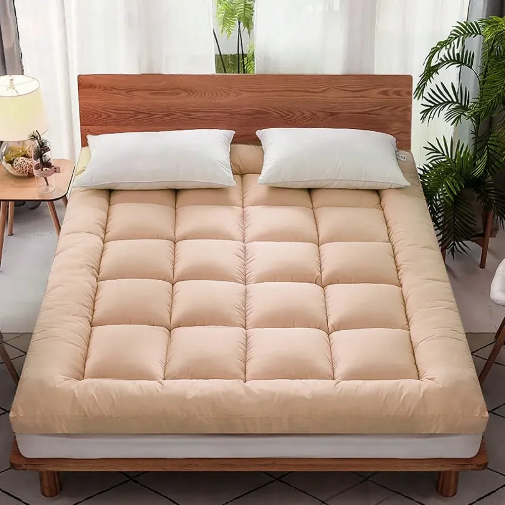 

Thick Mattress Pad 72D Filling Floor Mattress Quilt Breathable Mattress Topper Protector