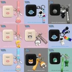 for Marshall Minor III IV Case Cute Astronaut Silicone Earbuds Soft Protective Headphone Cover Headset Skin With Pendant