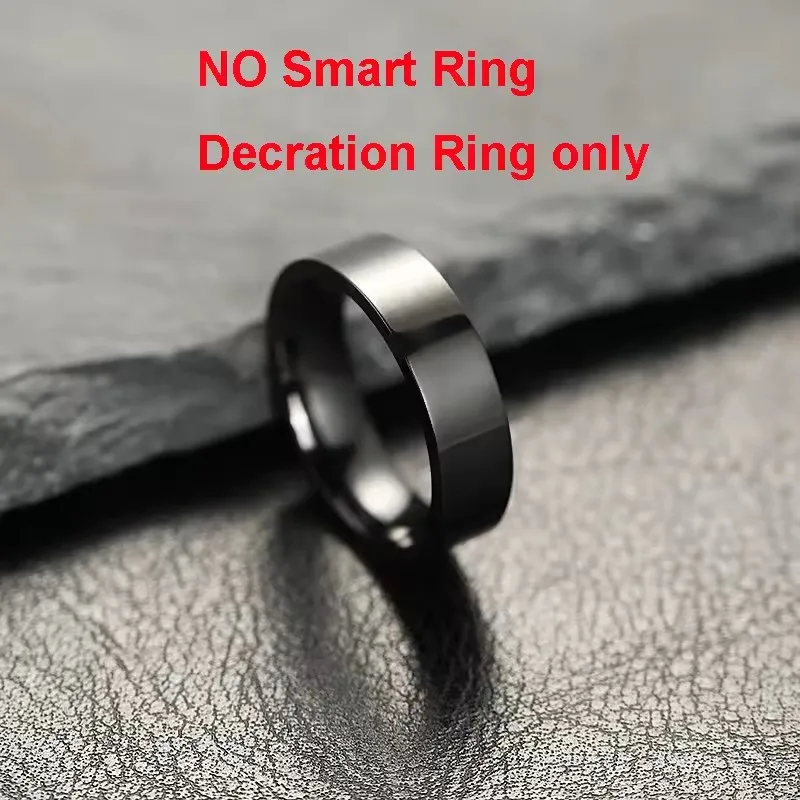 Ceramic Smart Ring Health Tracker, IP68 Waterproof