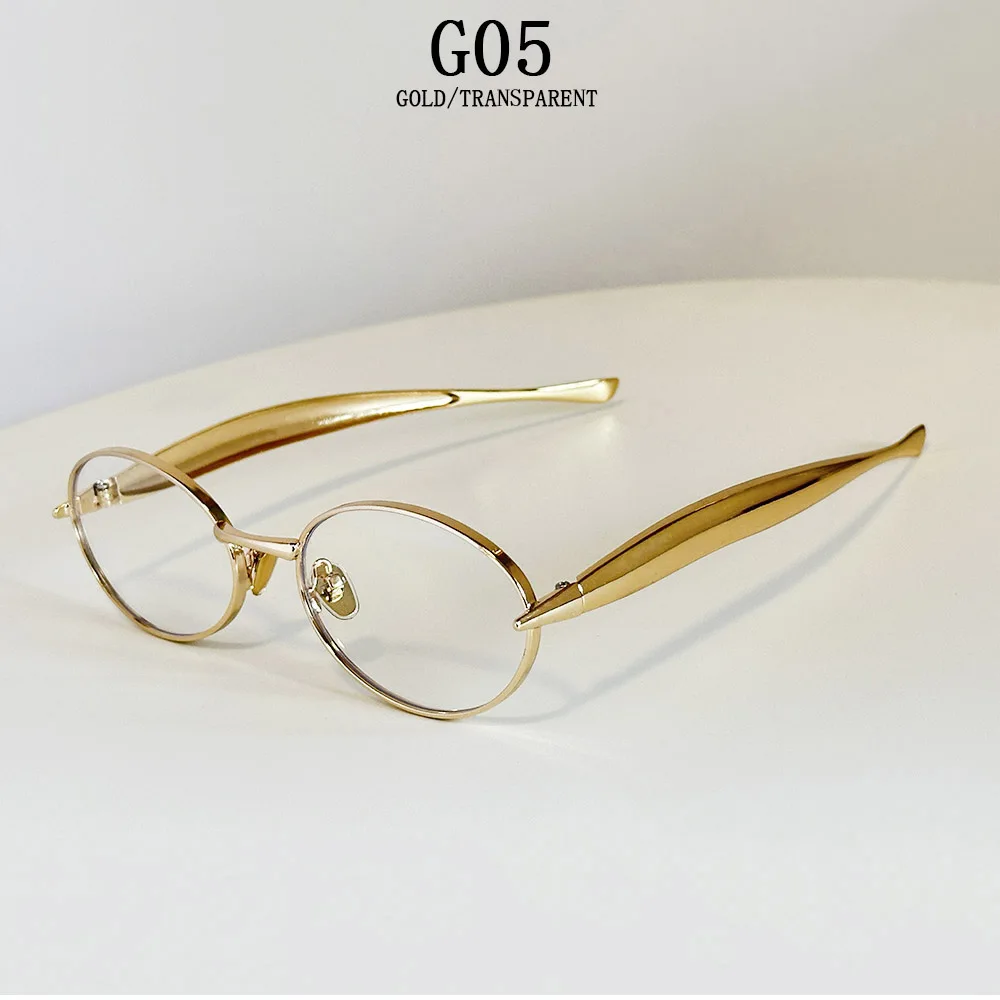 Neue Mode Oval Sonnenbrille Frauen Steampunk Gläser Vintage Sonnenbrille Luxus Dropshipping Lunette Soleil Femme Zonnebrillen Dames – Detail 8