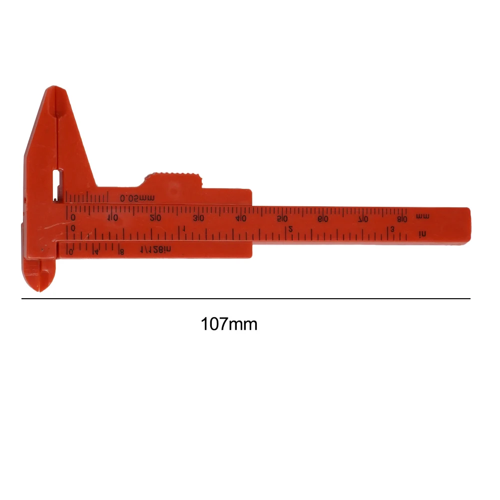 Pinças leves com escala Double Rule, Medição Antiguidades para Carpintaria, Medição Jóias, Plástico, 0-80mm