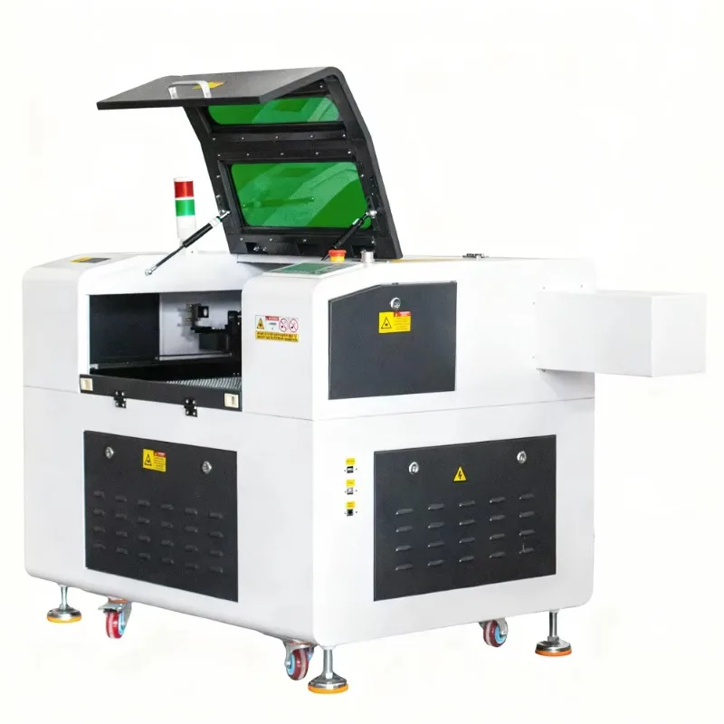 6040 High-Accuracy CO2 Lase Engraving/Cutting Machine for Wood Paper Crystal Non-Metal Plastic Rubber Plywood