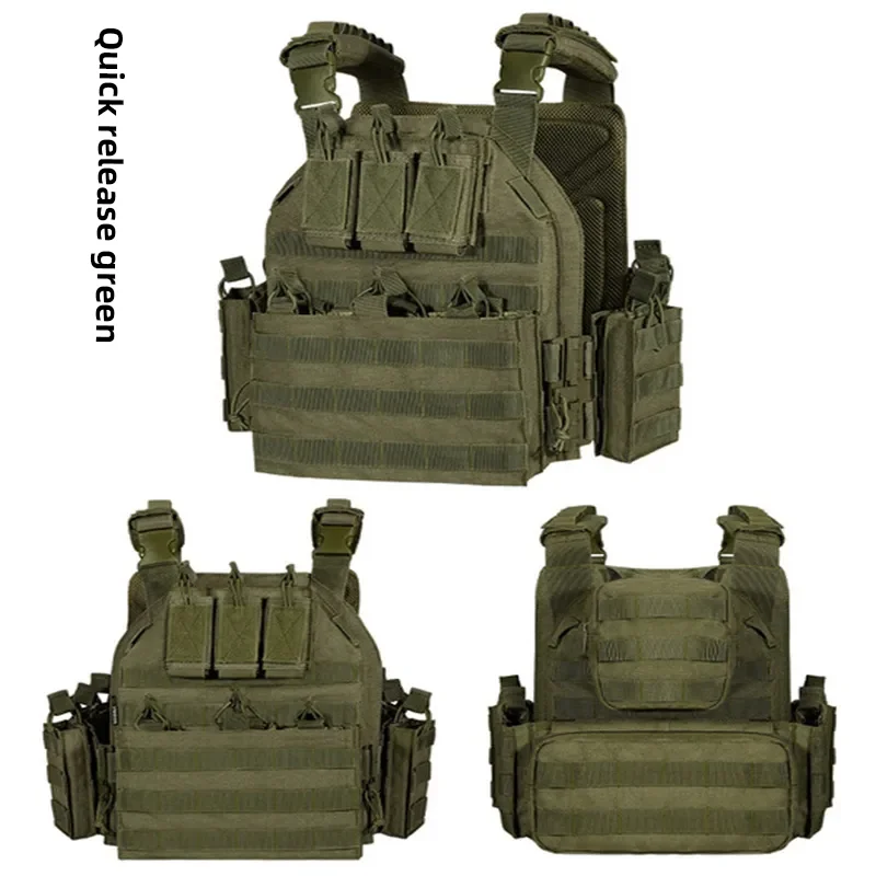 Tactical Vest Outdoor Vest, Army Fans Outdoor Vest Cs Game Vest,expand Training Field Equipment tactical gear Protective plate