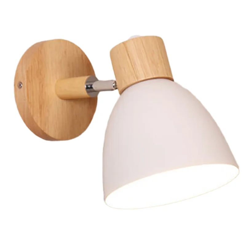 ABKS-Nordic Modern LED Wall Lamp Minimalist Iron Decorative Lights For Bedroom Aisle Restaurant Indoors Illumination