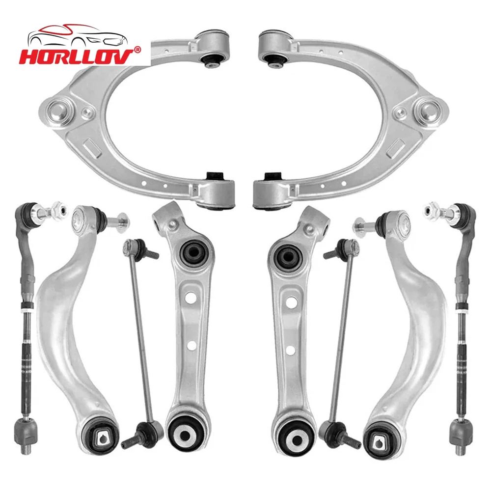 

10Pcs Suspension Steering Parts Upper Lower Control Arm Kit for Bmw F01 F02 Xdrive 31356777319 31126777739 31126777729