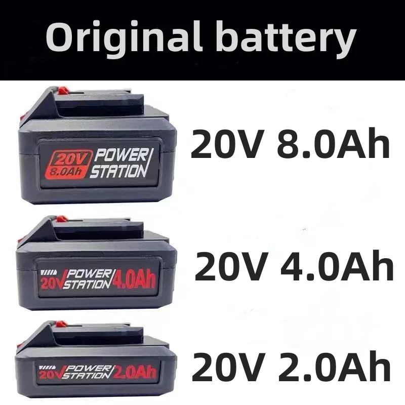 

100%Original for DOLIZ WORX Kress POWER STATION 20V Electric Angle Grinder Wrench Electric Drill Chainsaw Power Tool Battery