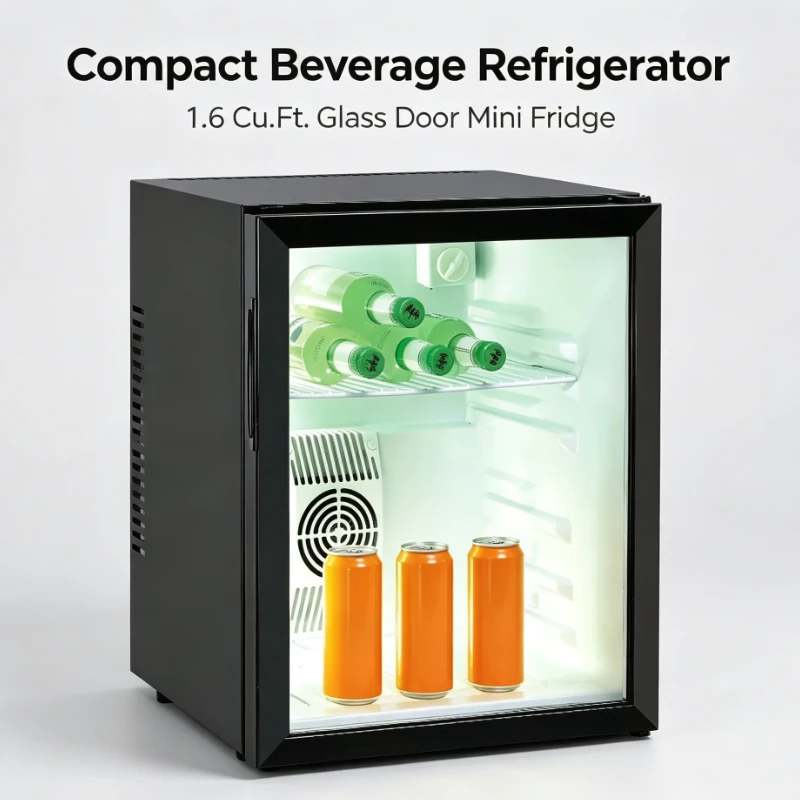 Beverage cabinet preservation, small refrigerator dormitory, mini refrigerator, silent hotel refrigerator small