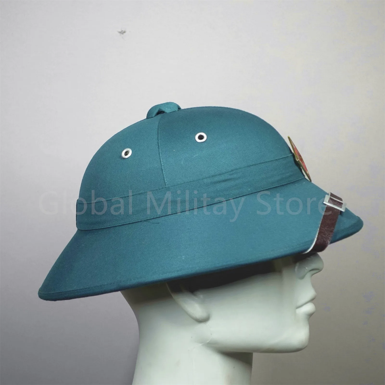 Original Military Surplus Brand New Vietnam Militia Cool Helmet with Badge Light Weight