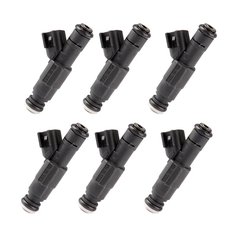 

6X Upgrade 4-Hole OEM Bosch Fuel Injectors For 1999-2004 Jeep 4.0L 0280155784