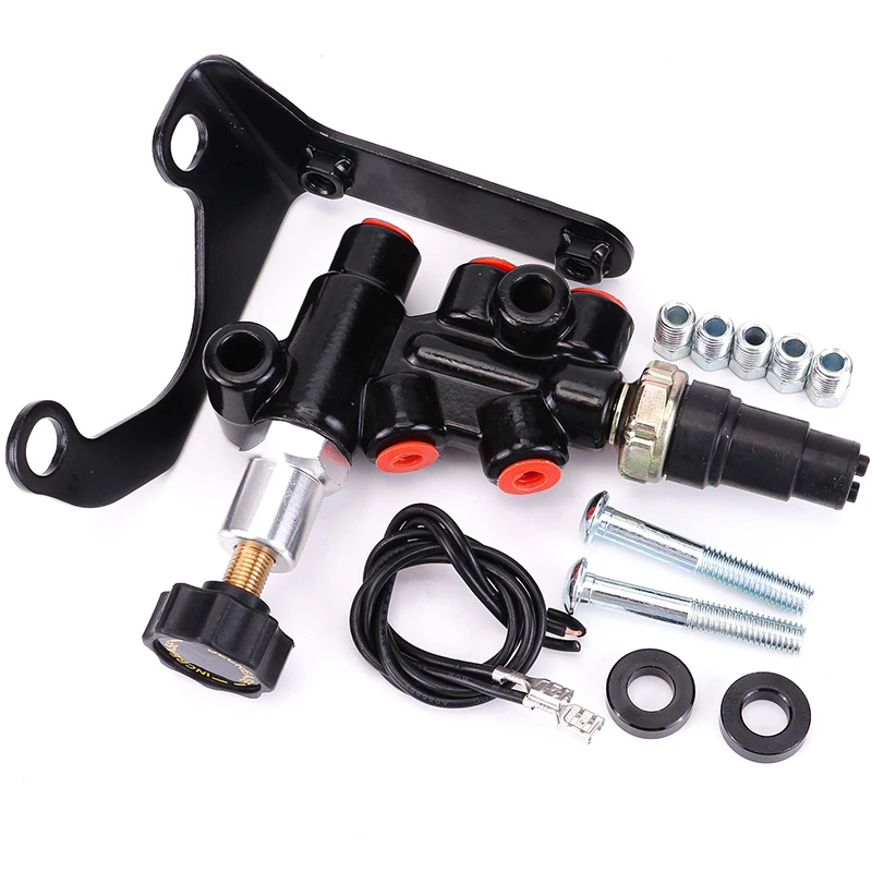 NEW Brake Proportional Valve Set 260-13190 Adjustable Knob Proportioning Valve Kit Direct Replacement With Bracket 260-11179