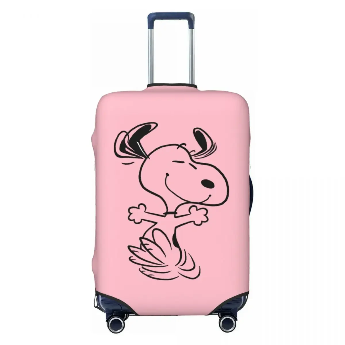 

Универсальный чехол для багажа 18-32 дюйма, стильный, с милым принтом собак, эластичный, моющийся, защита от царапин, пылезащитный, для путешествий