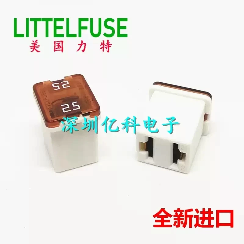 3pcs 0895025. Z imported American Lite 895 series car square fuse box 25A A 58V