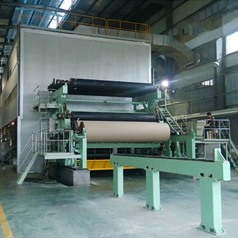 Factory Direct Fluting Corrugated Paper Manufacturing Production Line Waste Recycling Cardboard Paper Making Machine Supplier