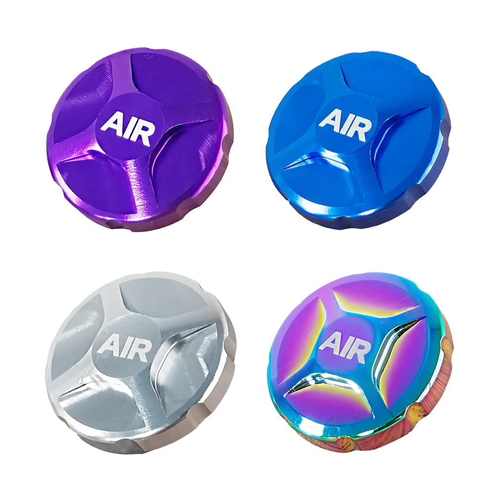 AliExpress NONE Bicycle Suspension Fork Cap Parts Manual Cover Aluminum Alloy Bike Air Cap Fork Protector For Manitou Magura FOX ROCK SHOX
