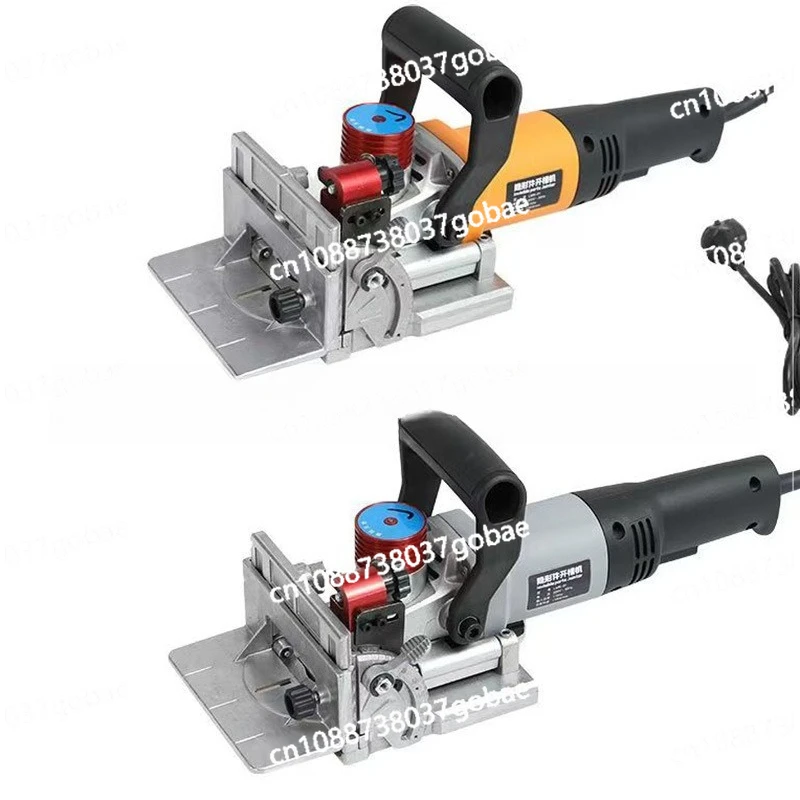 

Portable Lamino Invisible Parts Slotting Machine Woodworking Punching Furniture Cabinet Connector Wood Routers Maker Tool