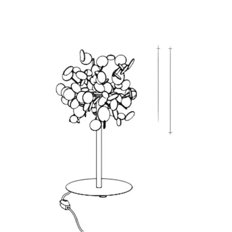

Bedside decorative table lamp ornament light luxury living room bedroom lamp Italian creative stainless steel desk