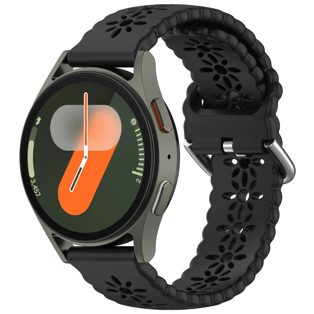 22 20mm Silicone Strap For Samsung Galaxy Watch 7/7LTE/6/4/5Pro/3 45mm 44mm 40mm Gear S3 Strap Galaxy Watch 4 6 Classic Bracelet