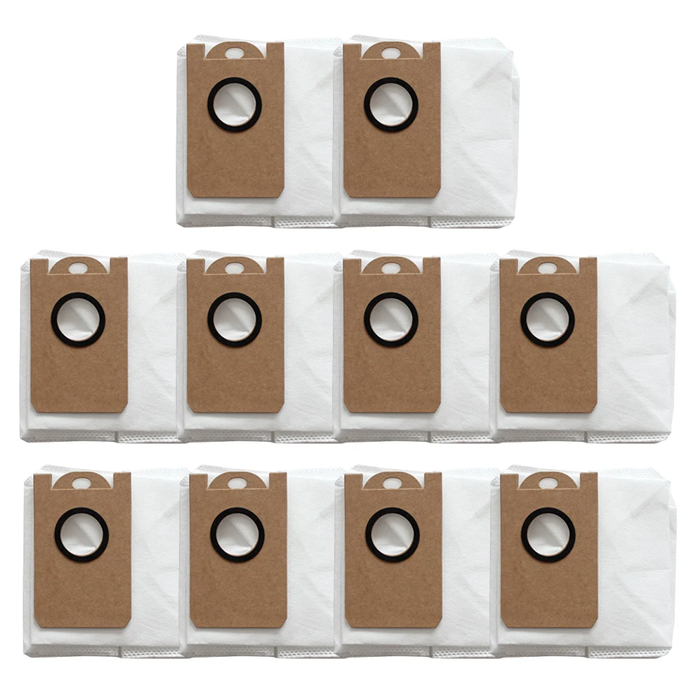 Robust Replacement Dust Bags for iHome For AutoVac Nova S1 Pro Robot Vacuum Cleaner 10 Pack Ensures Long Lasting Use