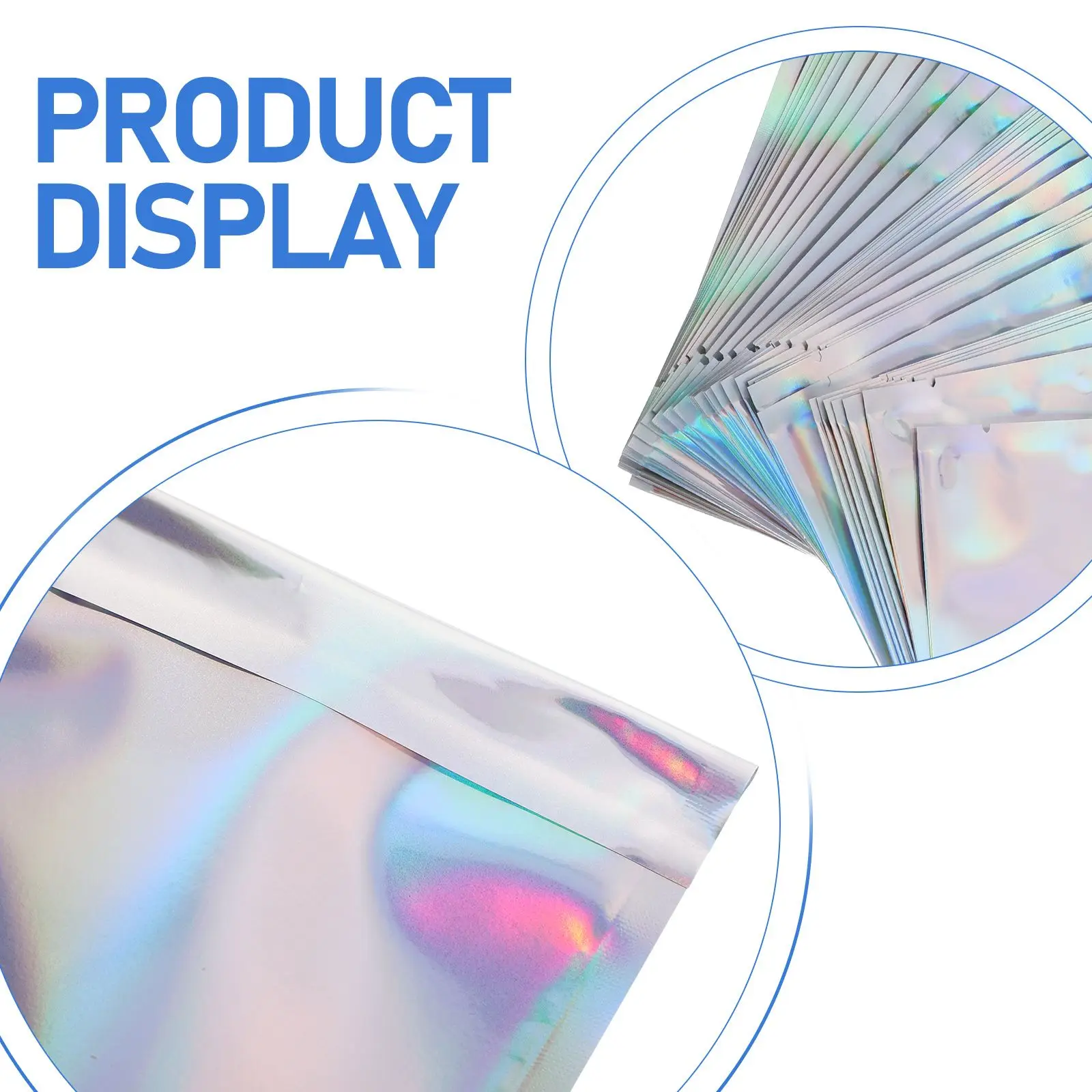 50 Pcs 자기 접착 가방 방수 봉투 우편 배송 의류 식품 포장 소규모 비즈니스 플라스틱 메일러