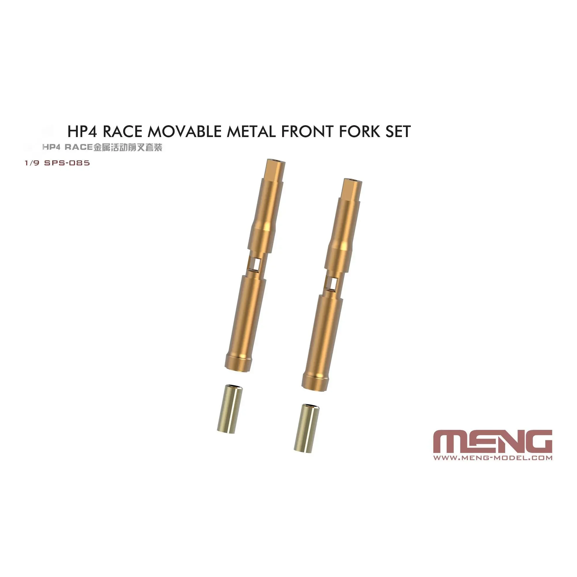 MENG upgrade SPS085 HP4 RACE motorcycle metal front fork set 1/9