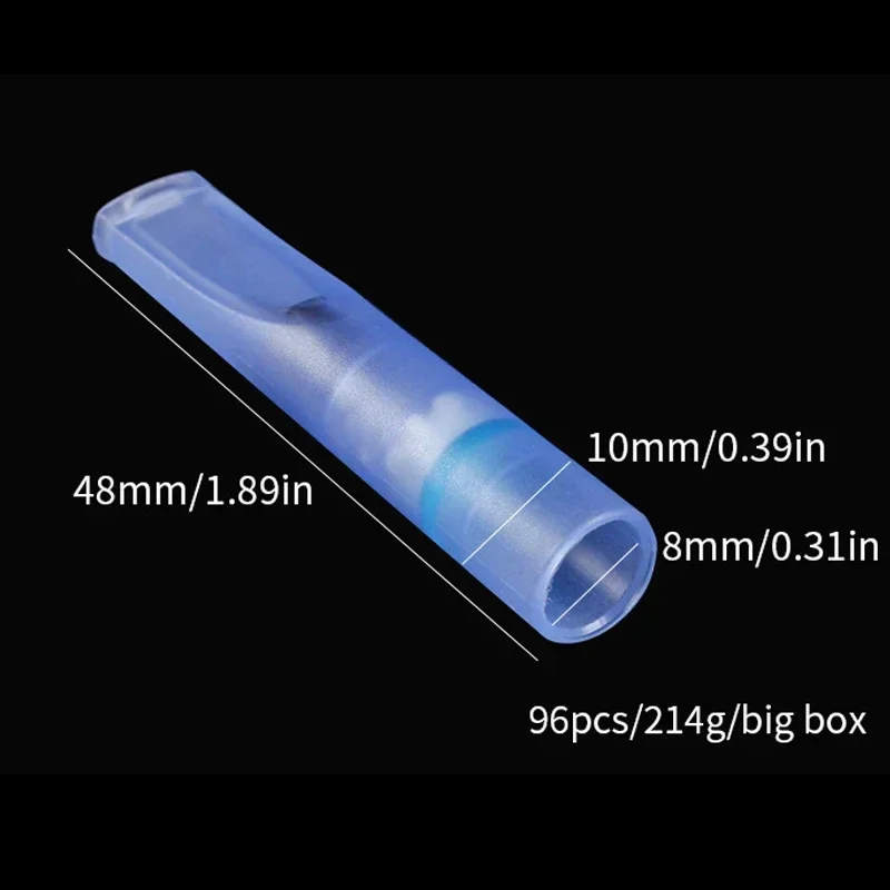 SANDA Disposable For 8mm Cigarette Holder Tar Filtration Healthy Hookah Shisha Pipe Fashion Acrylic Tobacco Filter Smoking Tool