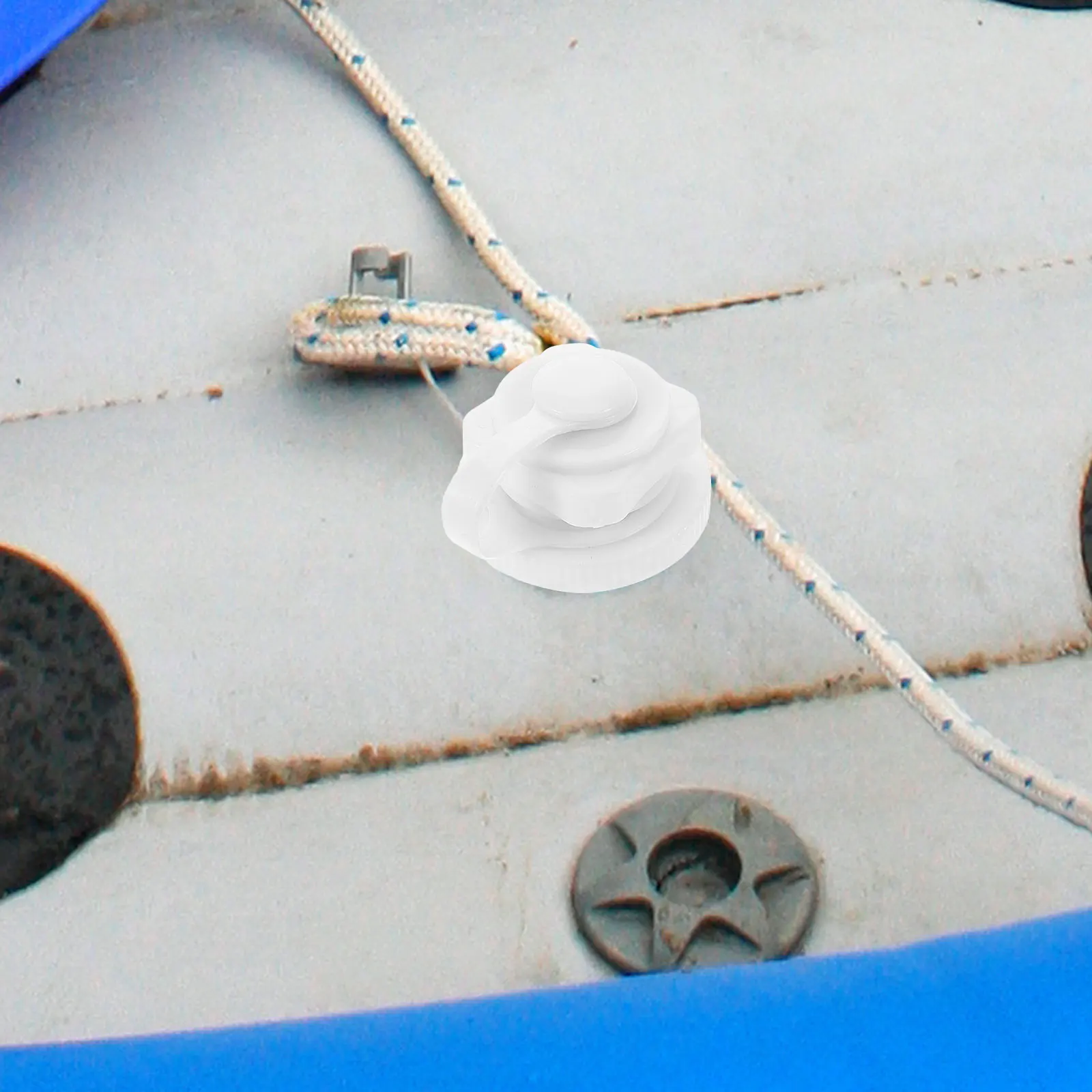 

2pcs Valve Accessories Kayak Inflatable Boat Cover Bonnet Screw Lid Wear Resistant Portable PP Material Strong Sealing
