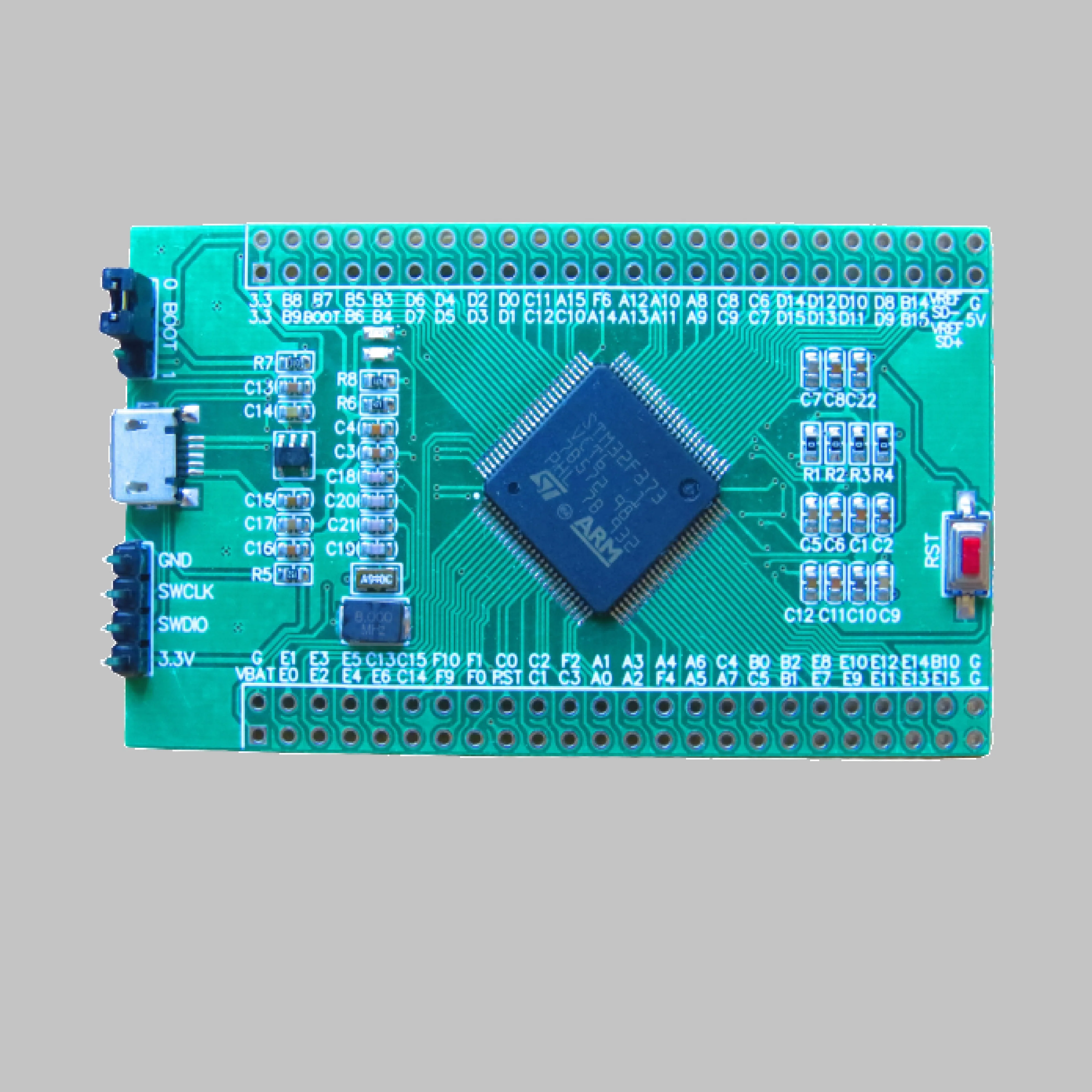 Large Capacity Core Board Stm32f373vct6 MCU System Power Supply M4 Development Board 100p