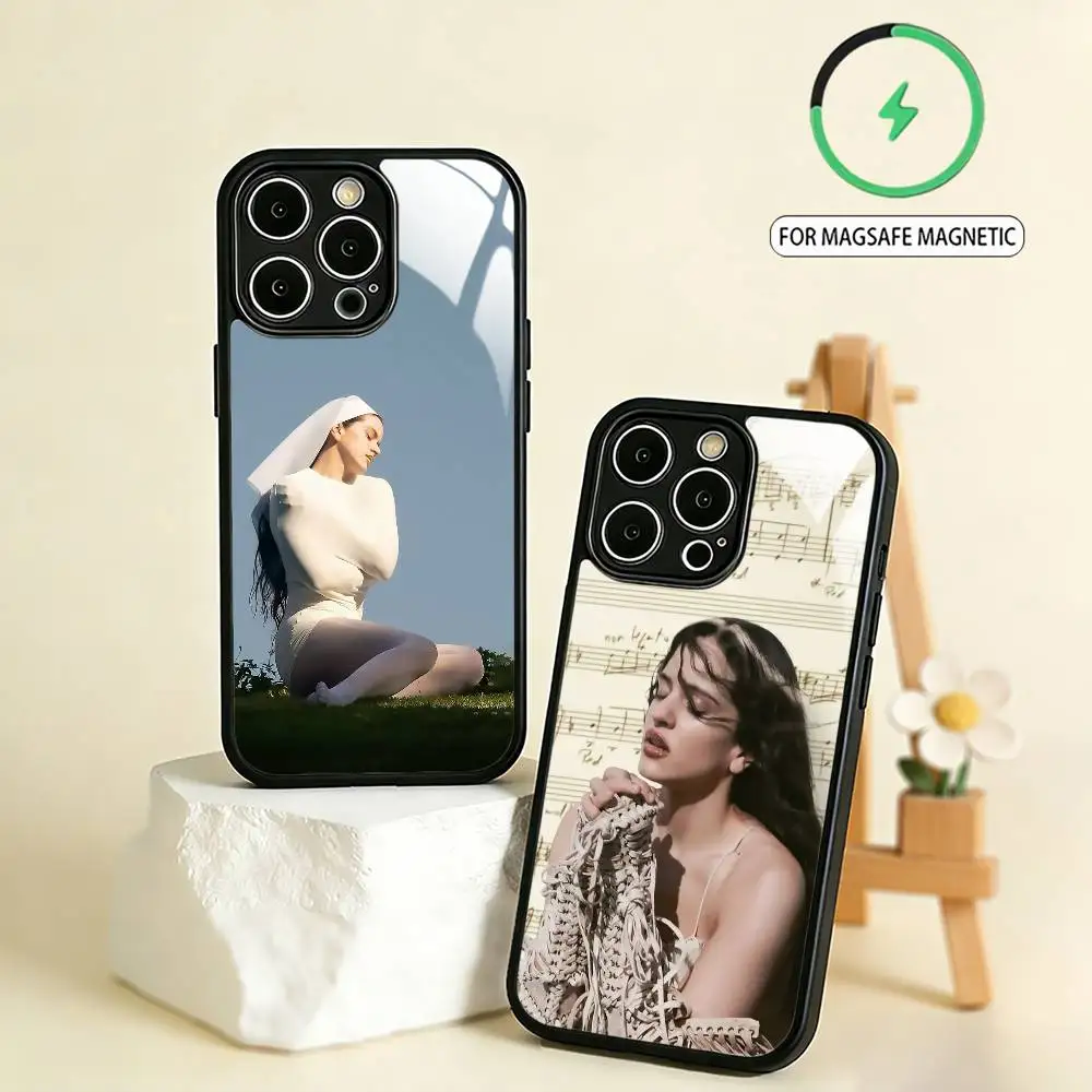 

Flamenco Queen R-Rosalia Lux Phone Case For iPhone17,16,15,14,13,12,11 Plus,Pro Max Magnetic For Magsafe Wireless Charging