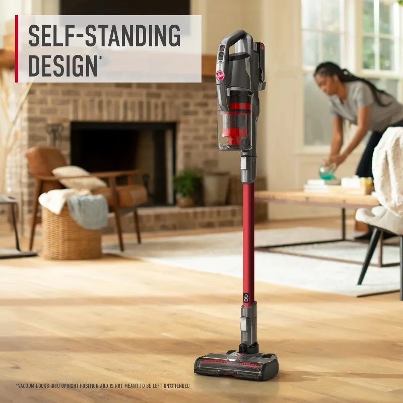 Cordless Stick Hoover ONEPWR Emerge Essentials Vacuum, 45 Minute Run Time, Pet Hair Tangle Guard, 7.3 Pounds, Multi-surface