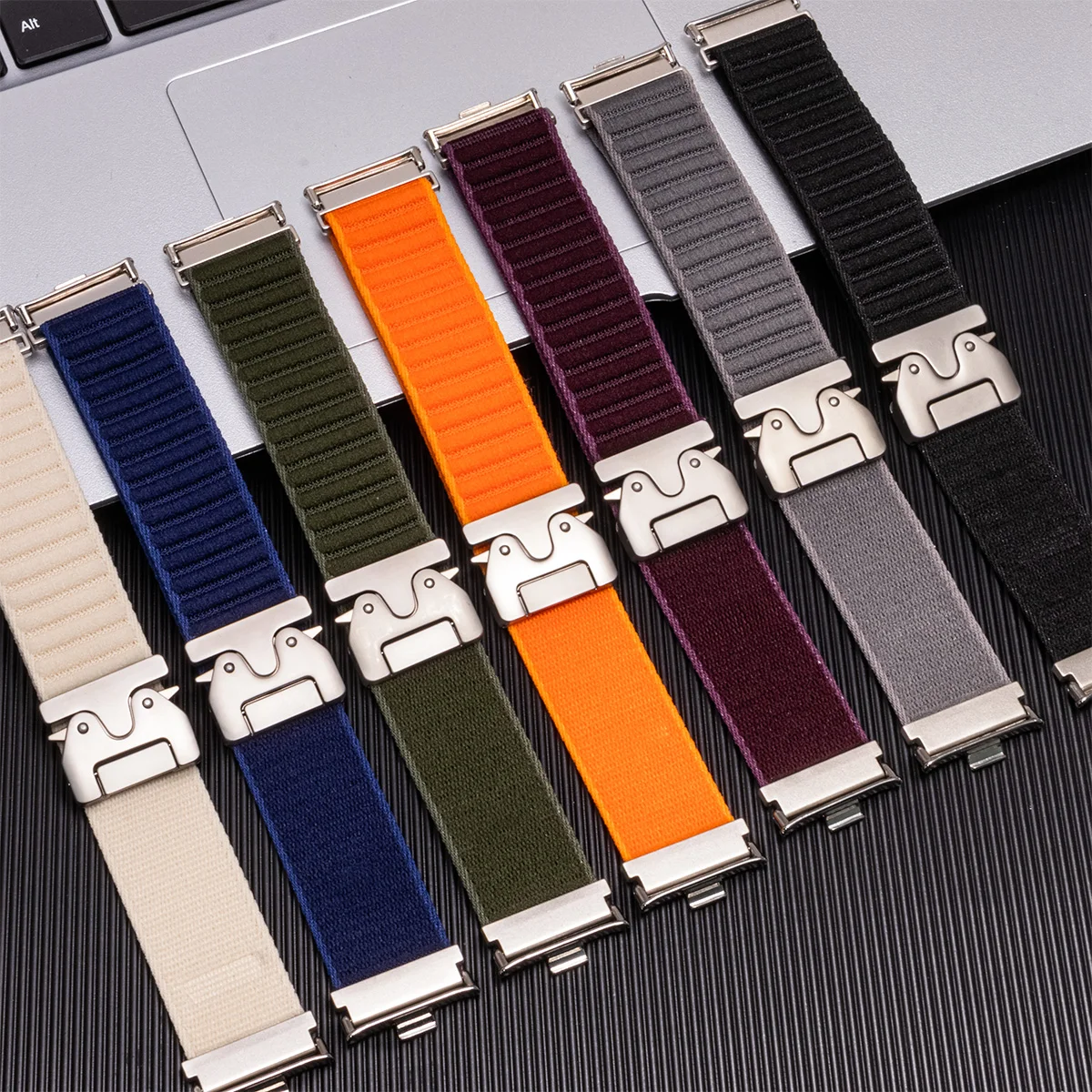 Nylon Band for Xiaomi Redmi Watch 4/5 Smart Strap Replacement Sport Bracelet For Xiaomi Miband 9Pro 8Pro SmartWatch Wristband