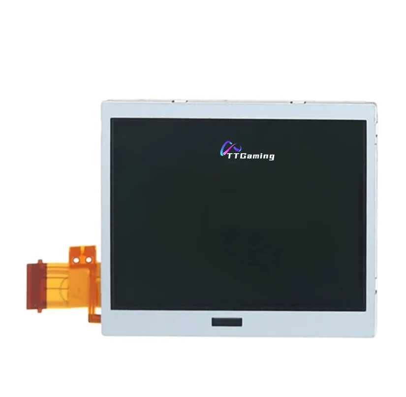 شاشة LCD علوية/سفلية بديلة لشاشة نينتندو DS Lite DSL NDSL لوحة خارجية أمامية تعمل باللمس عدسة زجاجية