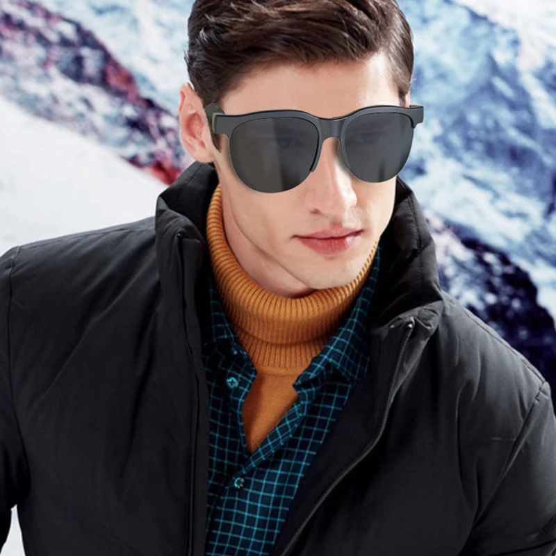 

GM05 умные очки, музыкальные наушники для изготовления звонков, солнцезащитные очки в сочетании с линзами для близорукости, умные Bluetooth-очки, новинка 2025 г.