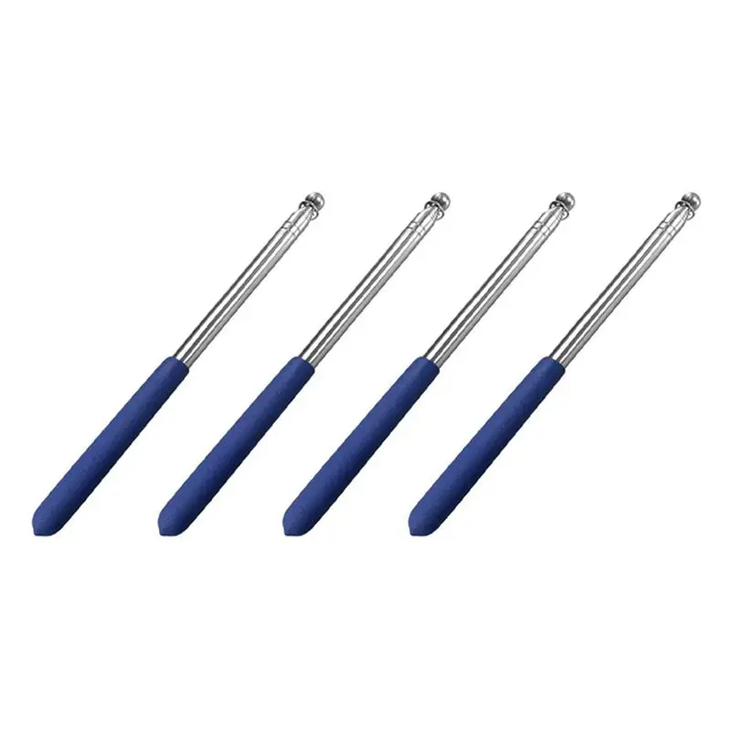 AC62-Telescopic Handheld Flagpoles, Stainless Steel Extendable Portable Guide Flag Pole For Tour Guides Teacher Pointer